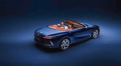 Bentley Batur Convertible #4: Tri-Tone Paint & 3D-Printed Platinum - Photo