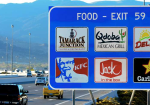 How Highway Blue Logo Signs Work and What It Costs to Get Your Business Listed - Photo