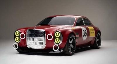 Gorden Wagener Reimagines Mercedes 300 SEL 6.8 <span style='background: #ff0000'>AMG</span> 'Red Pig' - Photo