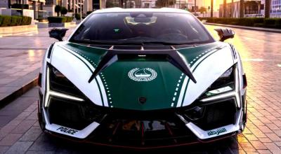 Only In Dubai: 1,001 HP Mansory Lamborghini Revuelto Police Supercar - Photo