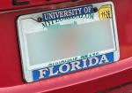 Florida’s License Plate Frame Law Faces Lawsuit After Rental Car Arrest Over “Sunshine State” Text - Photo
