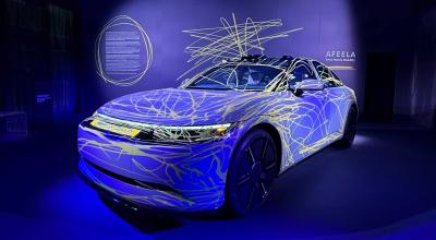 Sony’s Afeela 1 Just Got the Wild Art-Car Treatment It Seriously Needed - Photo