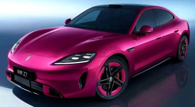 This $32K EV Looks Like A Porsche Taycan: Meet The SAIC Z7 - Photo