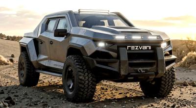 Meet The Rezvani Fortress, An Armored 850-HP Apocalypse Truck - Photo