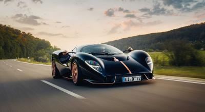New De Tomaso P72 Combines A Manual Gearbox With 700 HP - Photo