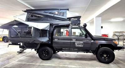 Bushwakka’s Land Cruiser 79 Camper Comes With Beds, Solar Power, And A Kitchen - Photo