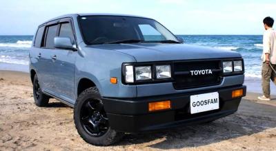 This Faux Land Cruiser Is Actually A Toyota Probox Underneath - Photo