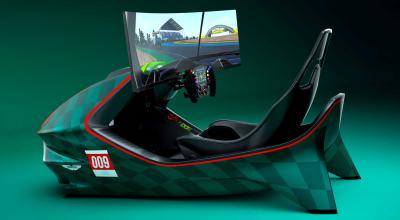 Aston Martin’s New $80,000 Racing Simulator Looks Like A Valkyrie Cockpit - Photo