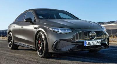The New AMG CLA 45 Is Electric, Extremely Fast, and Surprisingly Theatrical - Photo