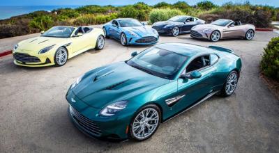 Aston Martin Revives Five Forgotten Colors For One-Off Heritage Collection - Photo