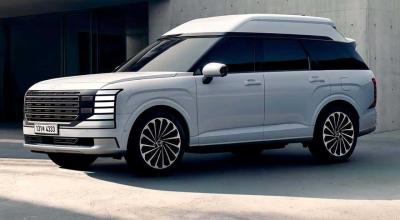 2027 Hyundai Palisade Gets a 9.4-Inch Taller Roof And VIP-Style Interior - Photo