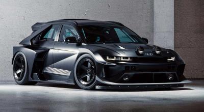 Someone Turned the 641-HP Hyundai Ioniq 5 N Into a Group B Monster - Photo