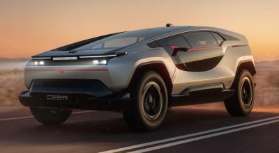Saudi Arabia’s First Ceer EV Has 1,111 HP and a Windshield Bigger Than Some Cars - Photo