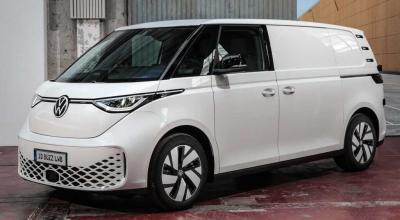 Volkswagen Made the ID. Buzz Cargo Bigger — And Gave It One Seriously Useful Trick - Photo