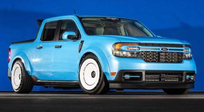 Someone Put a Coyote V8 in a Ford Maverick — And Two Turbos Are Coming Next - Photo