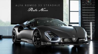 Alfa Made Its $2 Million 33 Stradale Even Rarer With This One-Off Black Beauty - Photo