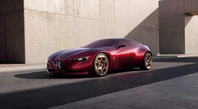 Alfa Romeo Cuorerosso Concept Is Too Beautiful To Stay A Show Car - Photo