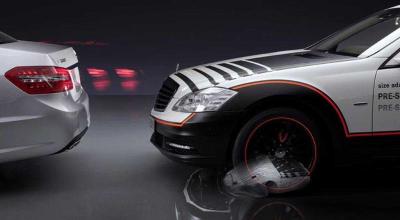 Mercedes Put an Airbag Beneath a Car to Help Slow It Before a Crash - Photo