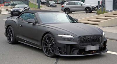 Bentley Continental Supersports Convertible Spied With 657 HP And A Huge Rear Wing - Photo
