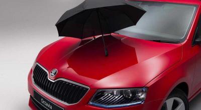 Škoda Hid an Umbrella in the Door and Remembered What Happens When It Gets Wet - Photo