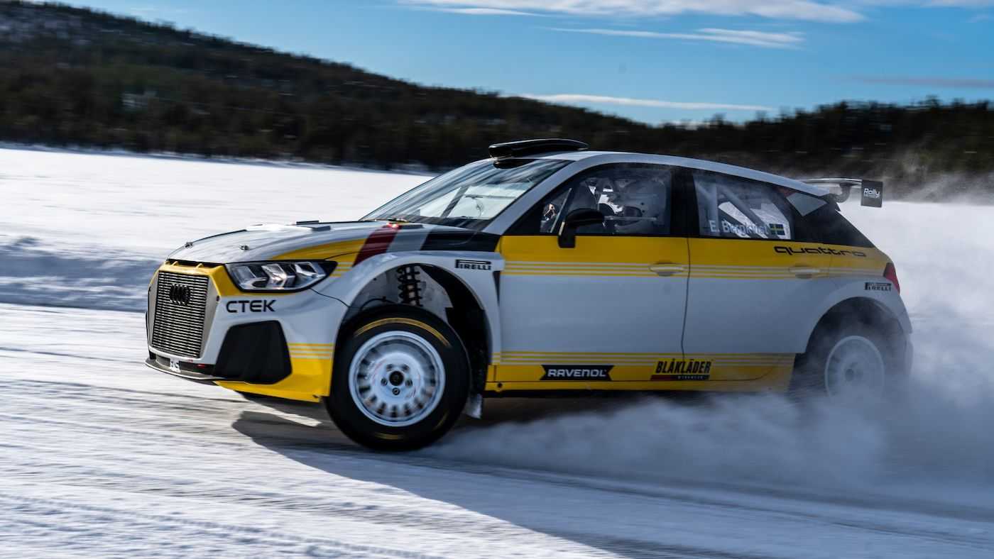 Audi Quatro Rally Car Is Ready For The World Rally Championship