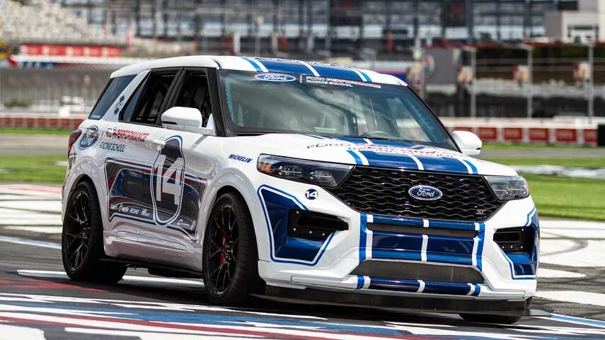 Richer Racing Explorer Ford Performance Transforms Explorer ST Into A Racer