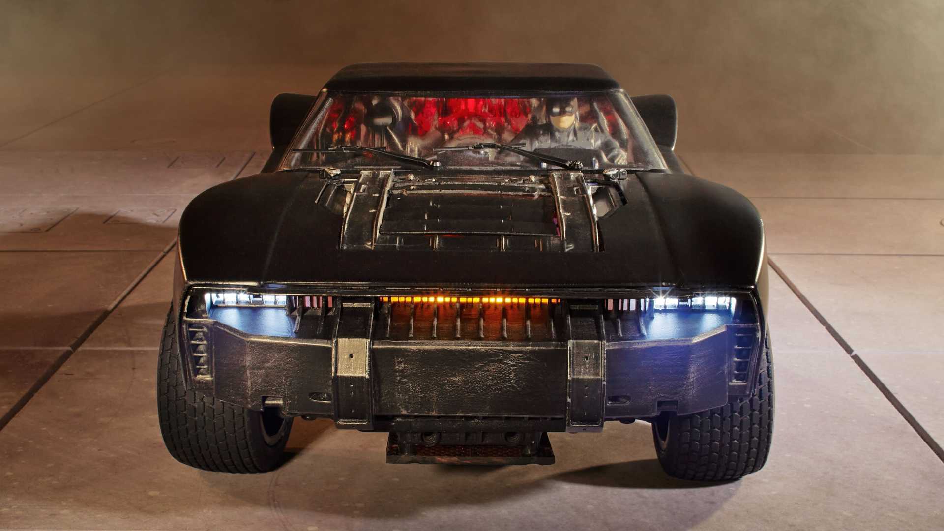 The New Batmobile 650-HP Muscle Vehicle Is Presented In Great Detail